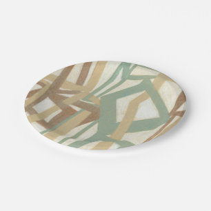 Assiettes En Carton Peinture à main levée par le Normand Wyatt