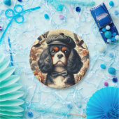 Assiettes En Carton Peinture Cavalier King Charles Spaniel (Fête)