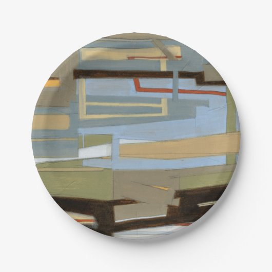 Assiettes En Carton Peinture libre moderne d'expression par le Normand (Devant)