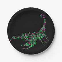 Peinture rose vert Scorpian