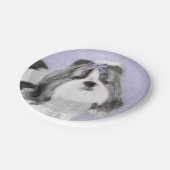 Assiettes En Carton Peinture Shih Tzu - Cute Original Chien Art (Angle)
