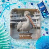 Assiettes En Carton Pélican beau (Fête)