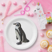 Assiettes En Carton Penguin (Fête)
