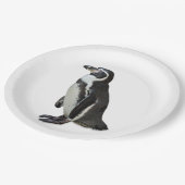 Assiettes En Carton Penguin (Angle)