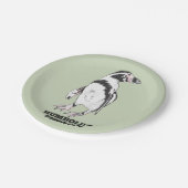 Assiettes En Carton Penguin de Humboldt (Angle)