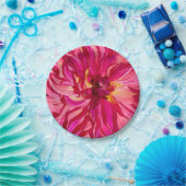 Assiettes En Carton Penhill Dark Monarch dahlia closeuse plaques papie (Fête)