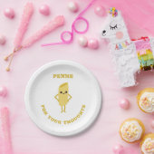 Assiettes En Carton Penne pour vos pensées (Fête)