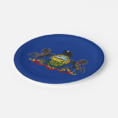 Assiettes En Carton Pennsylvanie Plaques drapeau, fête, Pennsylvanie (Angle)