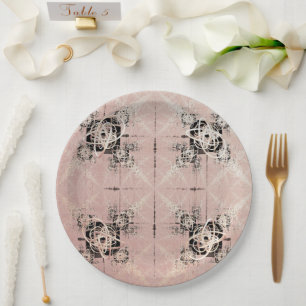 Assiettes En Carton Penser Pastel Twists Plaques en papier