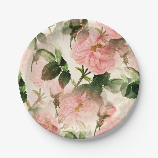 Assiettes En Carton Peony (Devant)