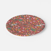 Assiettes En Carton Peppermint Dreams Snoopy Candy Motif (Angle)