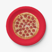 Assiettes En Carton Pepperoni Pizza Thunder_Cove (Devant)