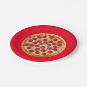 Assiettes En Carton Pepperoni Pizza Thunder_Cove (Angle)