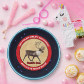 Assiettes En Carton Père Noël - 1er Escadron de transport aérien polai (Fête)