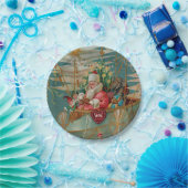 Assiettes En Carton Père Noël et ses plaques de papier Extraordinaires (Fête)