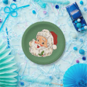 Assiettes En Carton père Noël no 1 (Fête)