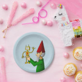 Assiettes En Carton Père Noël Toy Maker (Fête)