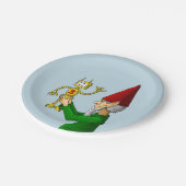 Assiettes En Carton Père Noël Toy Maker (Angle)