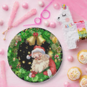 Assiettes En Carton Père Noël : Une icône festive (Fête)