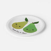 Assiettes En Carton Perfect Pear Kawaii Pears (Angle)