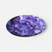 Assiettes En Carton Périwinkel hydrangeas fleurs violettes fleurs bleu (Angle)