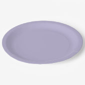 Assiettes En Carton Periwinkle Purple (Angle)