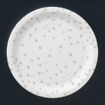 Assiettes En Carton Perles et Prosecco Elégante douche nuptiale<br><div class="desc">Célébrez en style avec notre collection de Fêtes des mariées Pearls et Prosecco, avec des invitations élégantes, des jeux amusants, des enseignes chic et des cadeaux uniques. Conçue pour les épouses qui aiment l'élégance intemporelle, cette collection allie le parquet pétillant et les perles classiques pour créer une atmosphère sophistiquée et...</div>