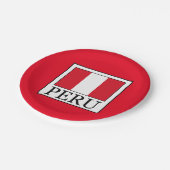 Assiettes En Carton Pérou (Angle)