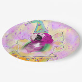 Assiettes En Carton Perroquet (Angle)