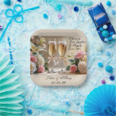 Assiettes En Carton Personalised Wedding Paper Cup- Happily Ever After (Fête)