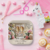 Assiettes En Carton Personalised Wedding Paper Cup- Happily Ever After (Fête)