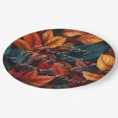 Assiettes En Carton Personalize Thanksgiving (Angle)