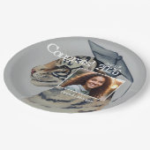 Assiettes En Carton Personalized Graduation (Angle)