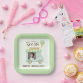 Assiettes En Carton Personalized Ice Cream Truck Birthday (Fête)