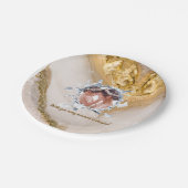 ASSIETTES EN CARTON PERSONILIZE TEXT AND PICTURE (Angle)