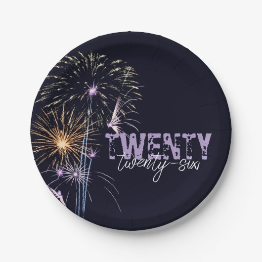 Assiettes En Carton Personnalisable 2026 Plaque en papier design désaf (Devant)