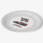 Assiettes En Carton Personnalisable N'Importe Quelle Course D'Âge Voit (Angle)