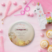 Assiettes En Carton Personnalisé Nom et année Nun, 60e Anniversaire Re (Fête)