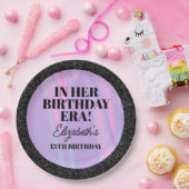 Assiettes En Carton Personnalisée Dans Son Anniversaire (Fête)