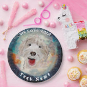 Assiettes En Carton Personnaliser avec votre photo (Fête)