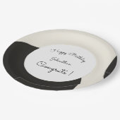 Assiettes En Carton Personnaliser le charme (Angle)