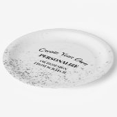 Assiettes En Carton Personnalisez ou reconcevez - Créez votre propre (Angle)