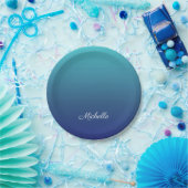 Assiettes En Carton Personnalité ombre (Fête)