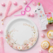 Assiettes En Carton Pétales et procureurs (Fête)