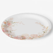 Assiettes En Carton Pétales et procureurs (Angle)