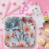 Assiettes en carton Petals' Pleasure (Fête)