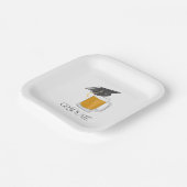 Assiettes En Carton Pete de bière avec capuchon de graduation (Angulaire)