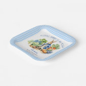 Assiettes En Carton Peter lapin bébé baby shower imprimé (Angulaire)