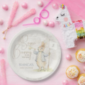 Assiettes En Carton Peter le lapin Un Baby shower lapin (Fête)