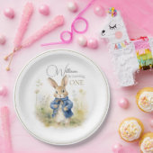 Assiettes En Carton Peter Le Rabbit Aquarelle Anniversaire (Fête)